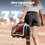 maXpeedingrods 2400W Portable Bluetooth Inverter Generator