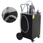 Mobile 45-Gallon Gas Tank with Pump and Casters