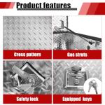 Heavy-Duty Aluminium Generator Tool Storage Box