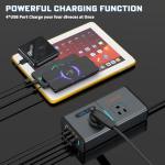 BMK 200W Car Power Inverter with USB Ports