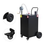 Mobile 45-Gallon Gas Tank with Pump and Casters