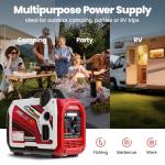 maXpeedingrods 2400W Portable Bluetooth Inverter Generator