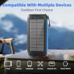 Portable 49800mAh Solar Power Bank for Outdoors