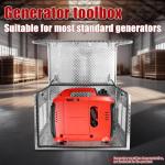 Heavy-Duty Aluminium Generator Tool Storage Box