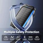 Portable 49800mAh Solar Power Bank for Outdoors