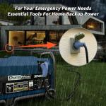 50FT 50 Amp RV Generator Extension Cord