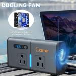 BMK 200W Car Power Inverter with USB Ports