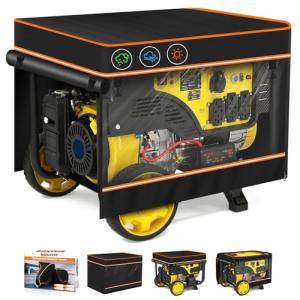 Heavy Duty Waterproof Generator Cover with Zipper