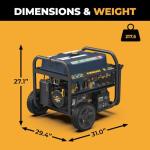 FIRMAN Tri Fuel 11400W Portable Generator with CO Alert