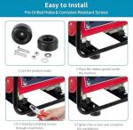 Heavy-Duty Rubber Feet for Generators and Tools