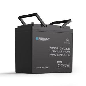 Renogy 12V 100Ah Lithium Battery with Self-Heating