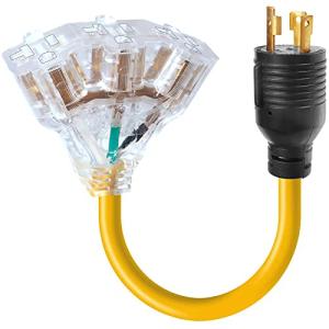 30 Amp to 110 Generator Power Cord Adapter