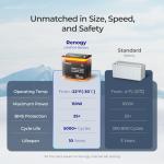 Renogy 12V 100Ah Lithium Battery with Self-Heating