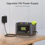 VillaCool 19V 1.5A AC/DC Adapter Power Cord Compatible with MARBERO M82 M82MAX M822 M822MAX M87 M88 M168 Portable Power Station Solar Generator Battery Wall Adapter Charger Power Supply Plug