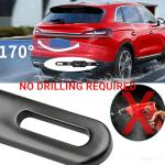 KoiLuvGo Car License Plate Backup Camera, 170°Wide-Angle Night Vision LED Camera, 8-Light Infrared Vehicle Camera, Anti-Fog HD Car Rear View Camera, for Cas Trucks SUVs Reverse Camera Systems