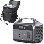 DaranEner Portable Power Station 60,000mAh with Storage Bag, 192Wh LiFePO4 Battery Backup, Solar Generator with 2×AC 300W(600W Surge) Outlets, USB-C 60W PD, for Camping, RV, Outdoor, Home Emergency