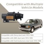 YIYANTO U7000 Fuel Tank Selector Valve Replacement for Chevy Dual-Tank for GMC for Ford Trucks/Vans 1974-1995 Fuel Switch Valve 2-Port