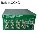 10MHz Distribution-Amplifier for OCXO Frequency Standard 8 Port Output Signal Distribution System Architecture Dual Mode Input Redundancy Power Management Modular Expansion Interface(Built-in OCXO)