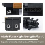 YIYANTO U7000 Fuel Tank Selector Valve Replacement for Chevy Dual-Tank for GMC for Ford Trucks/Vans 1974-1995 Fuel Switch Valve 2-Port