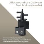 YIYANTO U7000 Fuel Tank Selector Valve Replacement for Chevy Dual-Tank for GMC for Ford Trucks/Vans 1974-1995 Fuel Switch Valve 2-Port