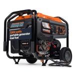 Generac Dual Fuel Portable Generator - 9,400 Watts
