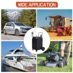 45 Gallon Black Gas Tank with Pump for Garage, Farm, Workshop and Jobsite, Hand Push Mobile Fuel Storage Cart on Locking Casters, Heavy Duty Gasoline and Diesel Tank for Convenient Refueling