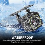 winterrock Car Backup Camera, 12 LED HD Night Vision Car Reverse Rear View Camera System, 170° Wide Angle Waterproof Reversing Parking Cameras, Universal for RV Trucks Trailer SUV