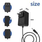 19V 1.5A Power Supply for MARBERO M82 M82MAX M822 M822MAX M87 M88 M168 Portable Power Station Solar Generator Replacement Power Adapter Charger