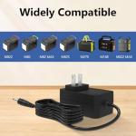 19V 1.5A Power Supply for MARBERO M82 M82MAX M822 M822MAX M87 M88 M168 Portable Power Station Solar Generator Replacement Power Adapter Charger