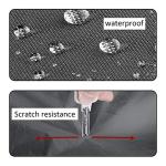 Generator Weather Cover, Heavy-Duty 600D Waterproof Protector for Portable Generators,Grey