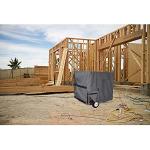 Generator Weather Cover, Heavy-Duty 600D Waterproof Protector for Portable Generators,Grey