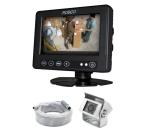 Rosco Safe-T-Scope STSK5465 Commercial Backup Camera System | 5" LCD Monitor & Night Vision Camera with Mic | 65' Twist-Lock Harness | Fits Box Trucks, Step Vans & RVs