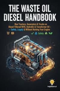 The Waste Oil Diesel Handbook: Run Tractors, Generators & Trucks on Black Diesel, Filtered WVO, Hydraulic & Transformer Oil – Safely, Legally & Without Ruining Your Engine