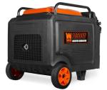 WEN 10,500-Watt 120V/240V Tri-Fuel Inverter Generator with Quiet 457cc Engine, Electric Start, Wheel Kit, and CO Watchdog, Gas, Propane, and Natural Gas Powered (TF1050iX)