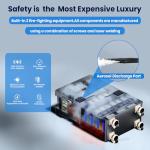 AOUSK 48V 320Ah Lithium Battery with Touchscreen