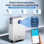 AOUSK 48V 320Ah Lithium Battery with Touchscreen