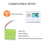 XUNTU Replacement Battery for 2Gig Security Systems