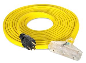 Wen 30-Amp Generator Extension Cord Splitter, 25-Foot