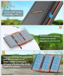 Solar Power Bank 46800mAh with 4 Cables