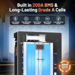 48V 314Ah LiFePO4 Battery with Bluetooth Monitoring