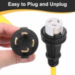 MECCANIXITY 20ft 30A Generator Transfer Switch Cord