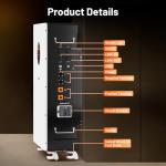 48V 314Ah LiFePO4 Battery with Bluetooth Monitoring