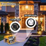 MECCANIXITY 20ft 30A Generator Transfer Switch Cord