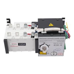 Dual Power 100A Automatic Transfer Switch for Generators