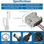 Starlink Mini DC Boost Power Supply for Off-Grid