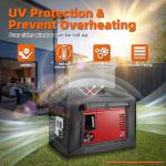 Joramoy Waterproof Double-Layer Generator Tent Cover