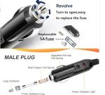 MJPOWER 12V/24V DC Charger Cable for MARBERO Generators