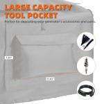 Joramoy Waterproof Double-Layer Generator Tent Cover