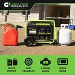 Green-Power Portable Dual Fuel Generator 5250 Watt