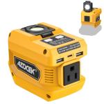 Azocek 220W Dewalt Battery Power Inverter Station